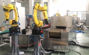 NMT-ZP-108 疫苗玻璃瓶小型預(yù)熱加固化自動裝配線(蘇州?？松?